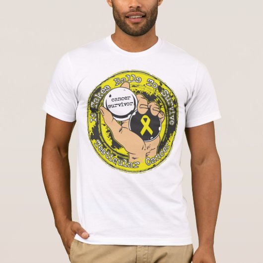 Testiculaire kanker Het kost bloedstolsels om te o T-shirt (Voorkant)