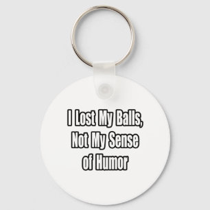 Testiculaire kanker Humor Sleutelhanger