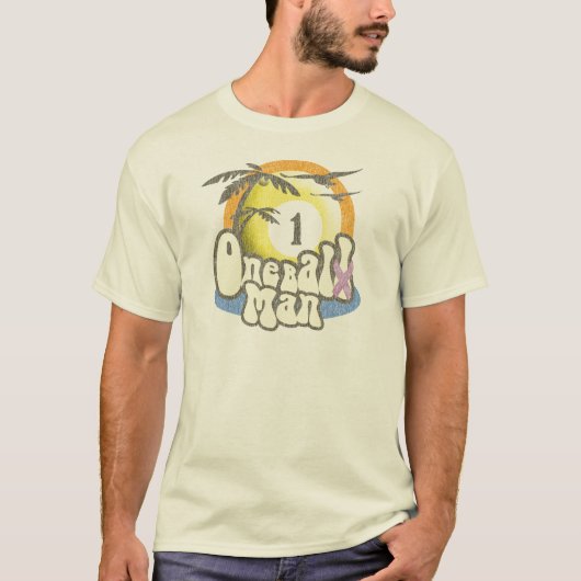 Testiculaire kanker Overlevende Humor T-shirt (Voorkant)