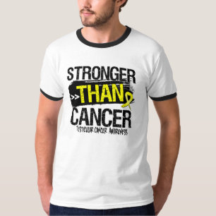 Testiculaire kanker - Sterker dan kanker T-shirt