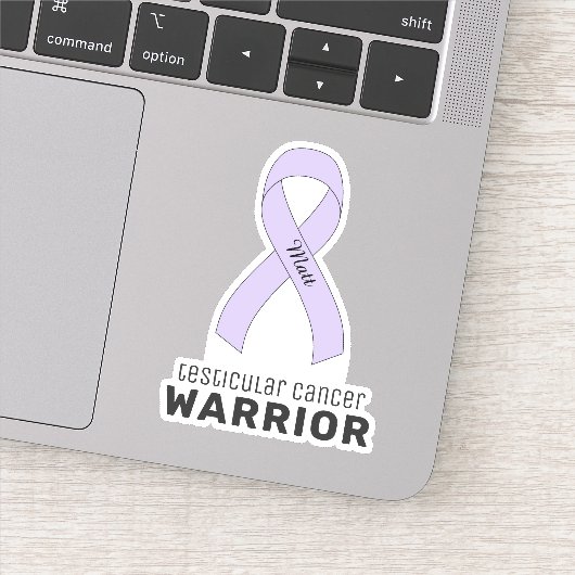 Testiculaire kanker VinylSticker Sticker (Detail)