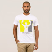 Testiculaire kanker Winning Survivor T-shirt (Voorkant volledig)