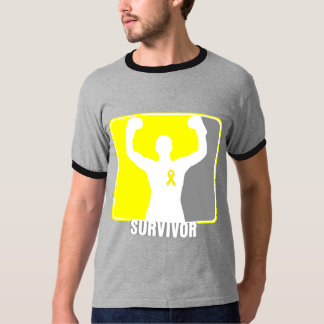 Testiculaire kanker Winning Survivor T-shirt