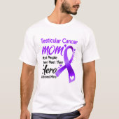 Testicular Cancer Awareness Month Ribbon Gifts T-shirt (Voorkant)