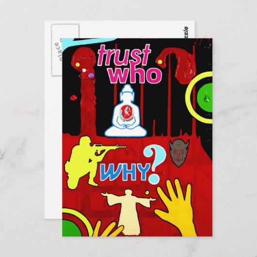 "Testimony" Briefkaart (Voorkant / Achterkant)