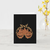 Testing Coordinator Shirt Funny Messy Bun Test Day Kaart (Gele Bloem)