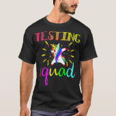 Testing squad Gift T shirt Funny School Professor (Voorkant)