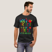 Testing Teacher Rock De Test Teaching Student 5 T-shirt (Voorkant volledig)