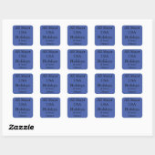 Testitem Vierkante Sticker (Vel)