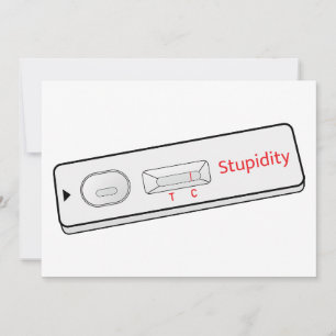 Testkit Stupidity Covid 19 Corona Virus Kaart