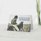 TESTKLAAR WENSKAART BEDANKKAART (Voorkant)