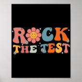 Testleraar testdag testdag poster (Voorkant)