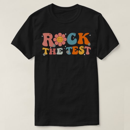 Testleraar testdag testdag t-shirt (Design voorkant)