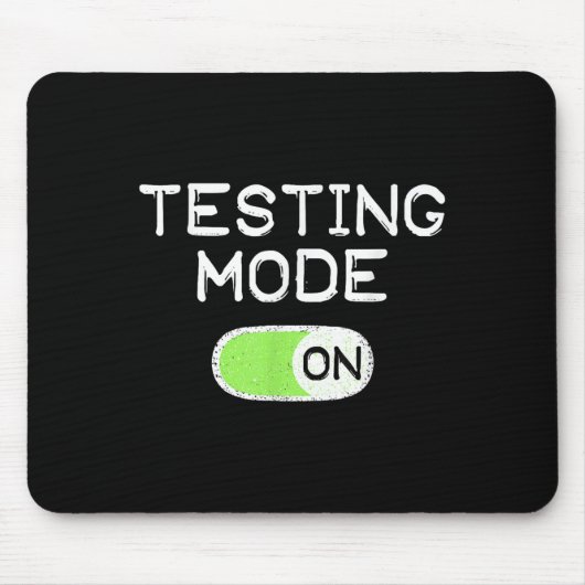 Testmodus Aan Fun Test Dag Leraren Student Mo Muismat (Voorkant)