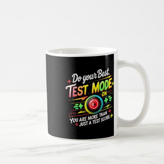 Testmodus op testdag Motivatie docent K Koffiemok (Rechts)