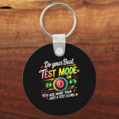 Testmodus op testdag Motivatie docent K Sleutelhanger (Voorkant)