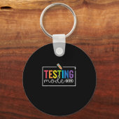 Testmodus op testdag Motivatie docent Sleutelhanger (Voorkant)