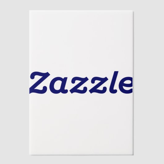 testopperlaag van vellum vellum uitnodigingen (Voorkant)