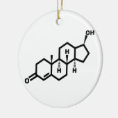 testosteron keramisch ornament (Links)
