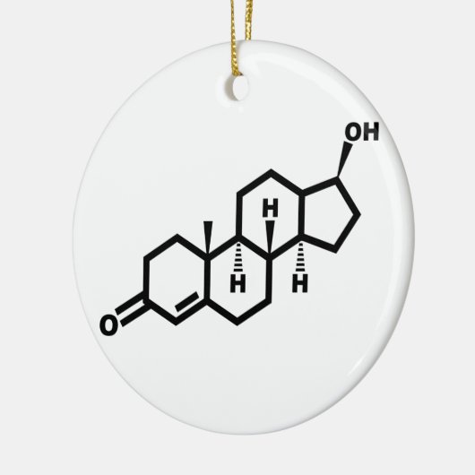 testosteron keramisch ornament (Links)