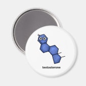 Testosteron Magneet (Voorkant / Achterkant)