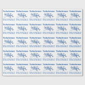 Testosteron Molecule-verpakkingspapier Cadeaupapier (Vlak)