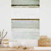"Testosteron" Neutrale Abstracte kunst Poster (Keuken)