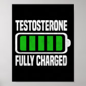Testosteron Poster (Voorkant)
