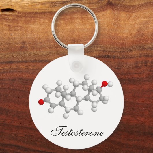 Testosteron Sleutelhanger (Voorkant)