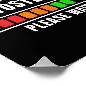 Testosteron verhogen laden poster (Hoek)