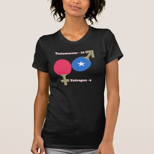 Testosterone Ping Pong T-shirt (Voorkant)