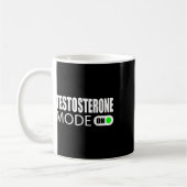Testosteronmodus ingeschakeld koffiemok (Links)