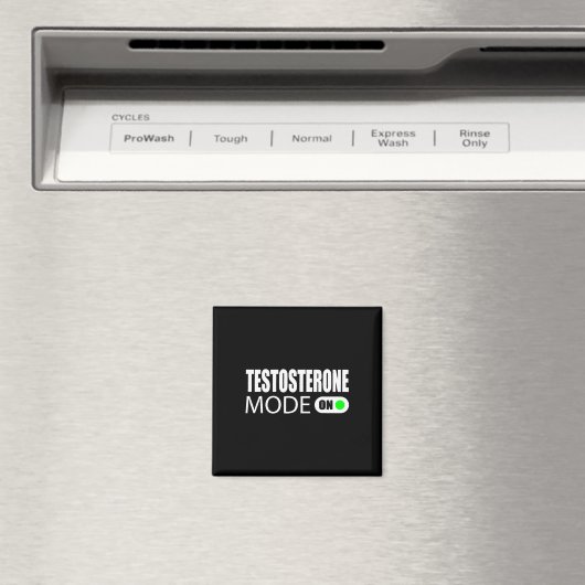 Testosteronmodus ingeschakeld magneet (Insitu (Vaatwasser))