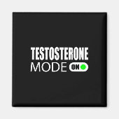 Testosteronmodus ingeschakeld magneet (Voorkant)