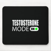 Testosteronmodus ingeschakeld muismat (Voorkant)