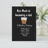 Testpartij voor Dadchelor whiskey Kaart (Staand voorkant)