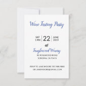 Testpartij voor wijnstokken bij de wijnbouw in bij kaart (Achterkant)