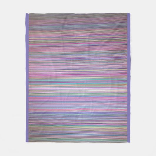 Testpatroon gebroken tv scherm fleece deken (Voorkant)