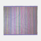 Testpatroon gebroken tv scherm fleece deken (Voorkant (Horizontaal))