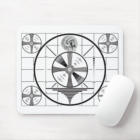 testpatroon muismat (Met muis)