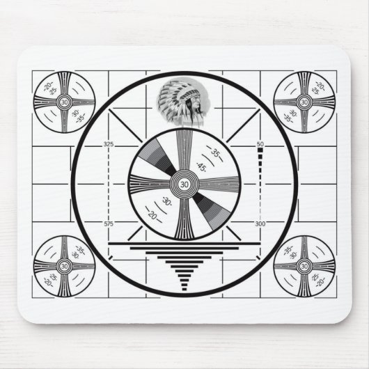 testpatroon muismat (Voorkant)