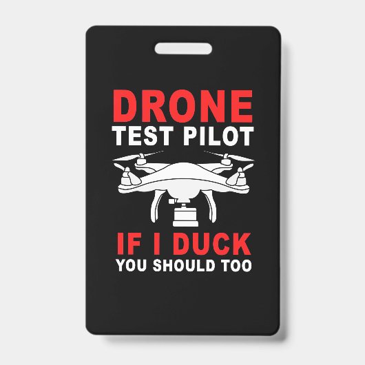 Testpiloot voor droneproef badge (Voorzijde)