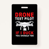 Testpiloot voor droneproef badge (Voorkant)