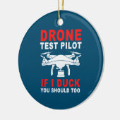 Testpiloot voor droneproef keramisch ornament (Links)