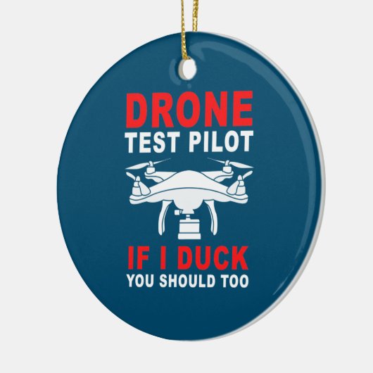 Testpiloot voor droneproef keramisch ornament (Links)