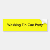 Testpop Bumpersticker (Voorkant)
