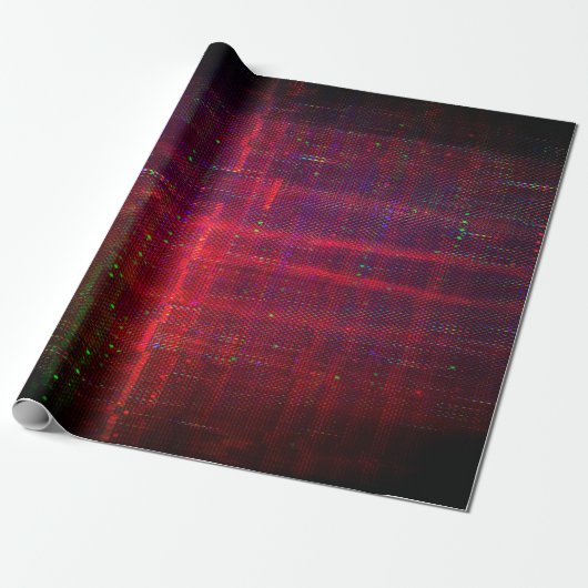 Testscherm abstract glitsen cadeaupapier (Uitgerold)