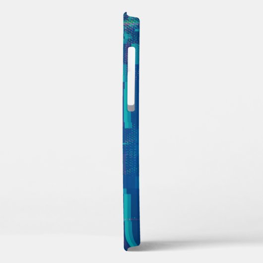 Testscherm abstract glitsen Case-Mate iPhone case (Achterkant / Links)