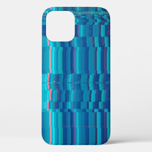 Testscherm abstract glitsen Case-Mate iPhone case (Achterkant)