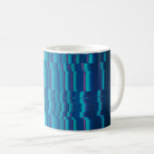 Testscherm abstract glitsen koffiemok (Voorkant rechts)